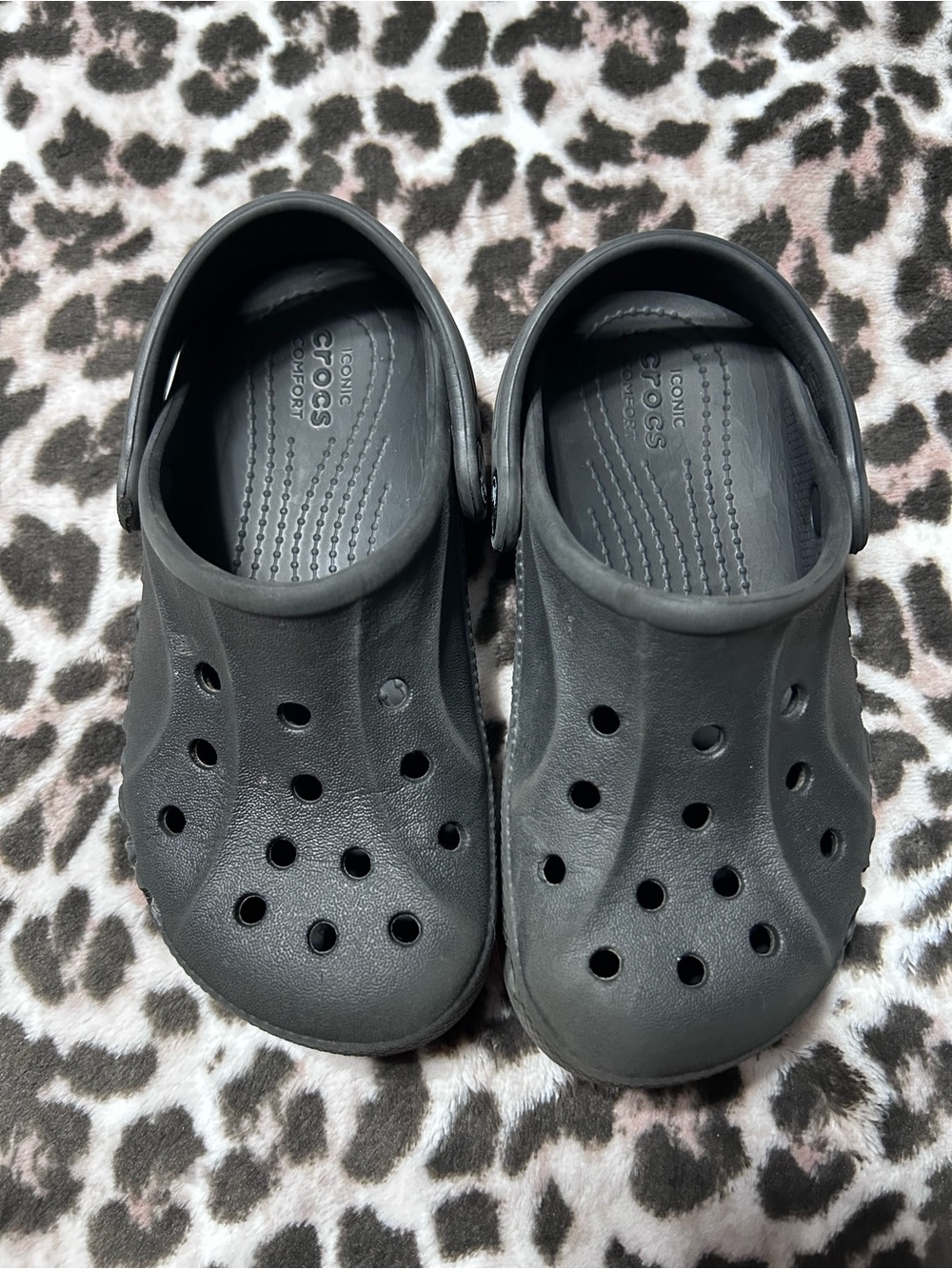 Kids Classic Slip-On Clog - Black